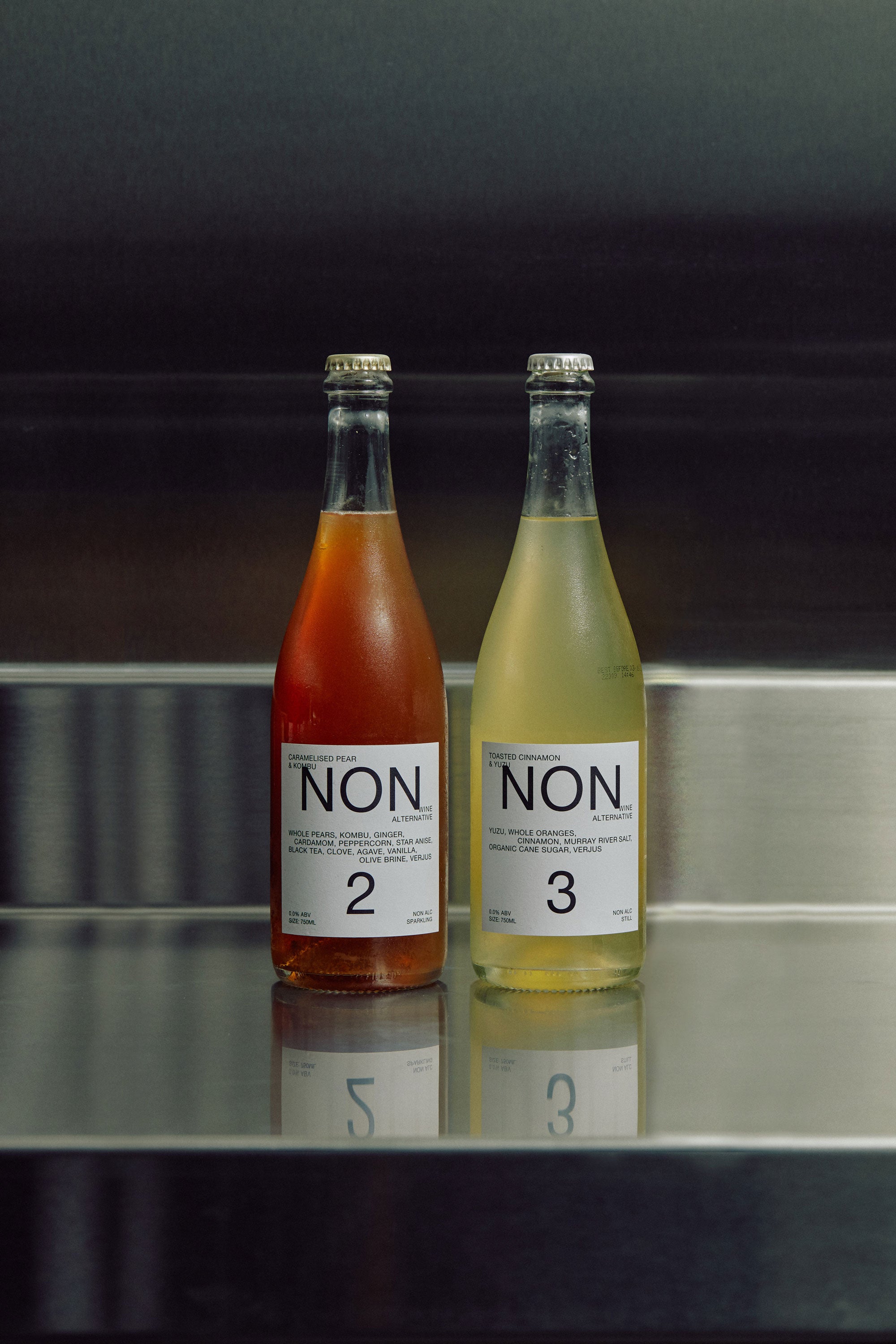 NON Light Set NON2 Caramelised Pear & Kombu and NON3 Toasted Cinnamon & Yuzu