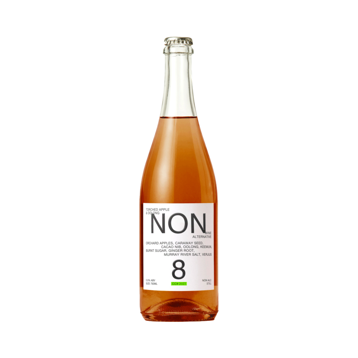 NON8 Torched Apple & Oolong bottle