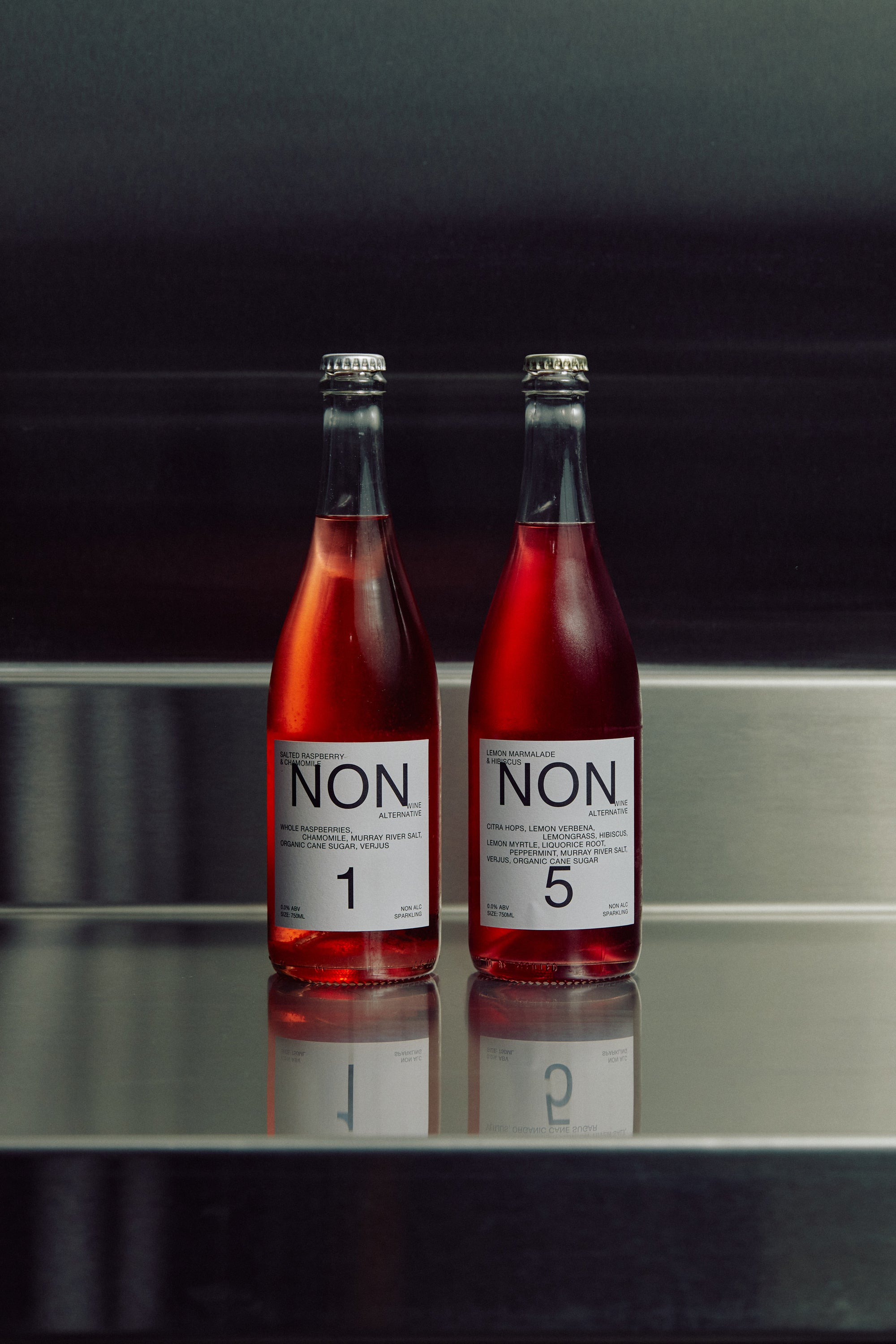 The Blush Set Bottles zero alcohol drinks